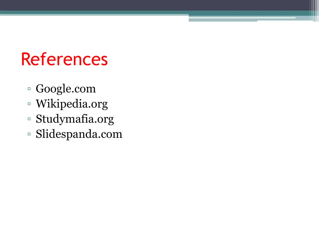 references