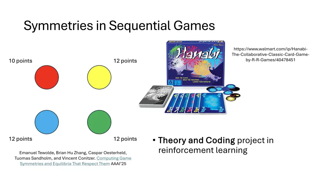 symmetries in sequential games