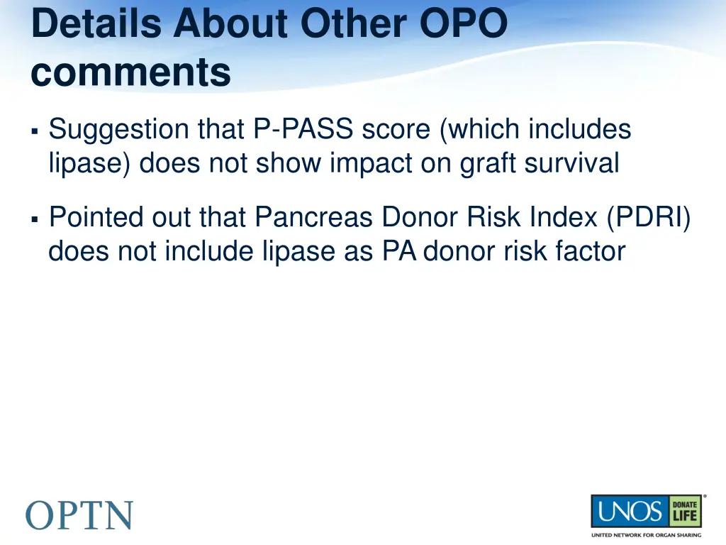 details about other opo comments