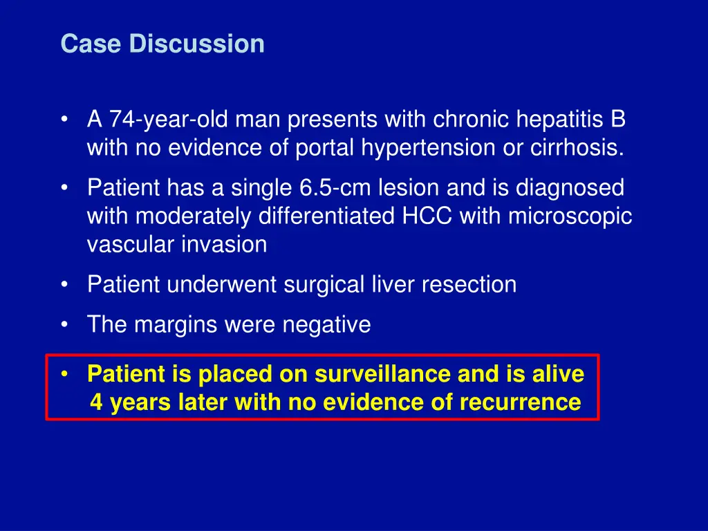 case discussion