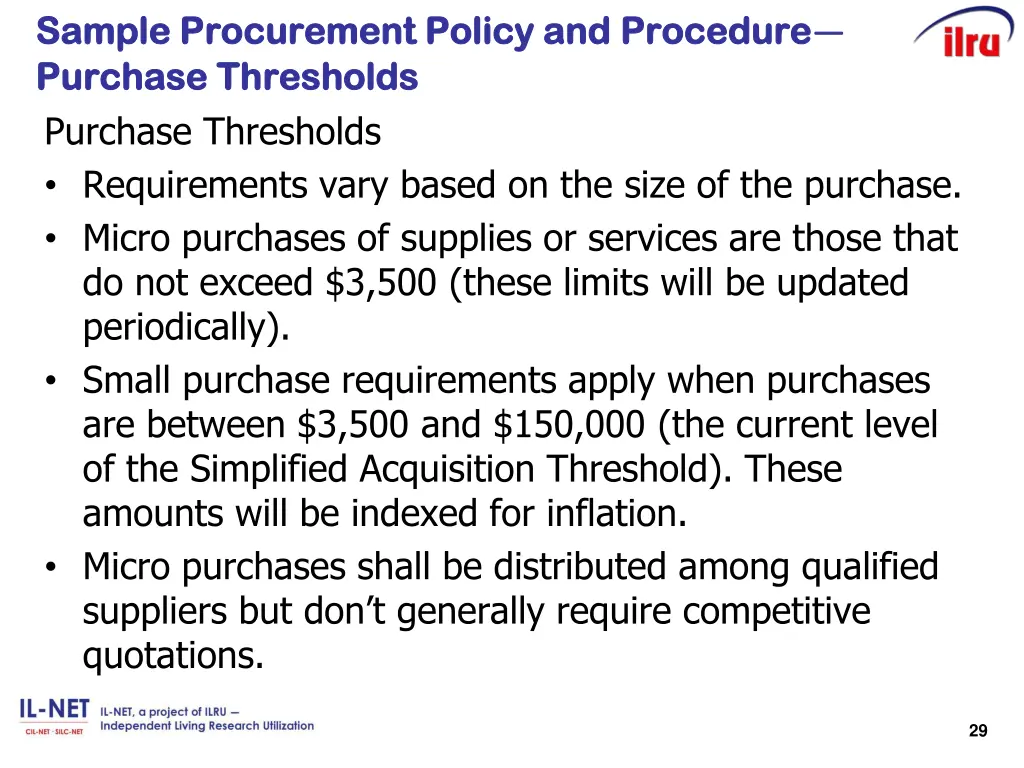 sample sample procurement policy and procurement 3