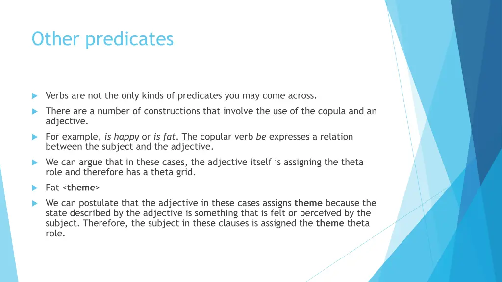 other predicates