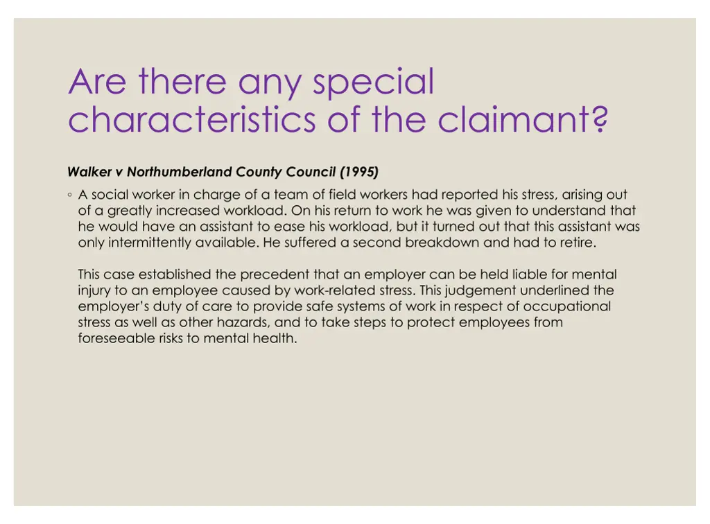 are there any special characteristics 1