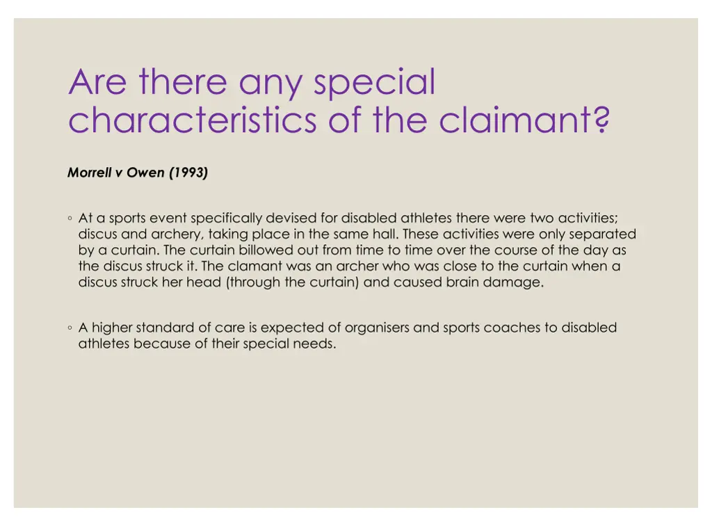 are there any special characteristics 2