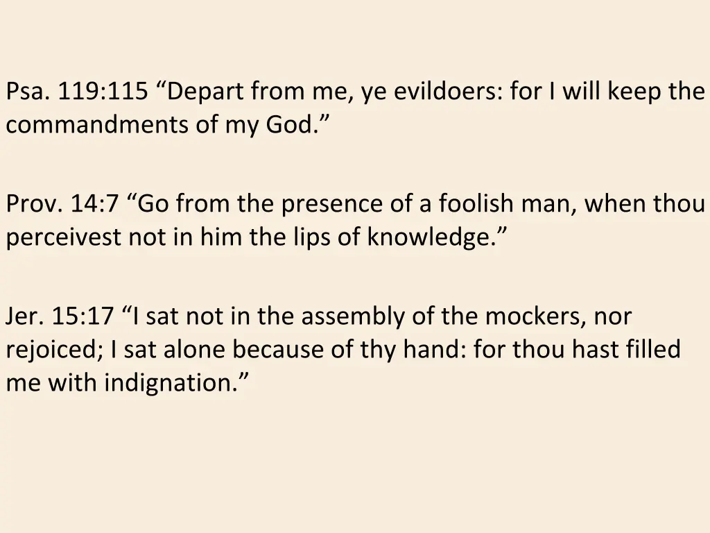 psa 119 115 depart from me ye evildoers