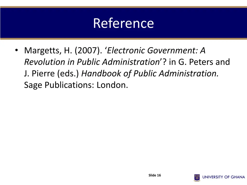 reference