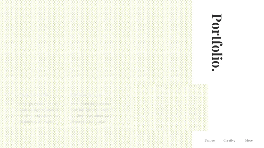 portfolio