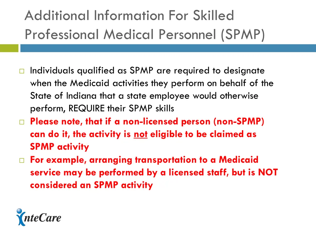 additional information for skilled professional