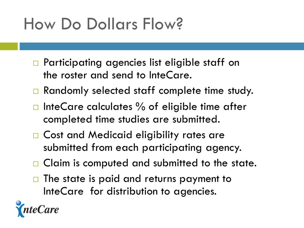 how do dollars flow