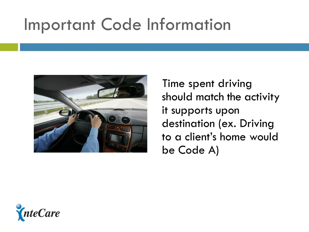 important code information