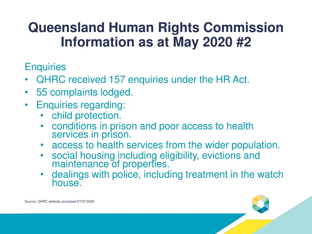 queensland human rights commission information 1
