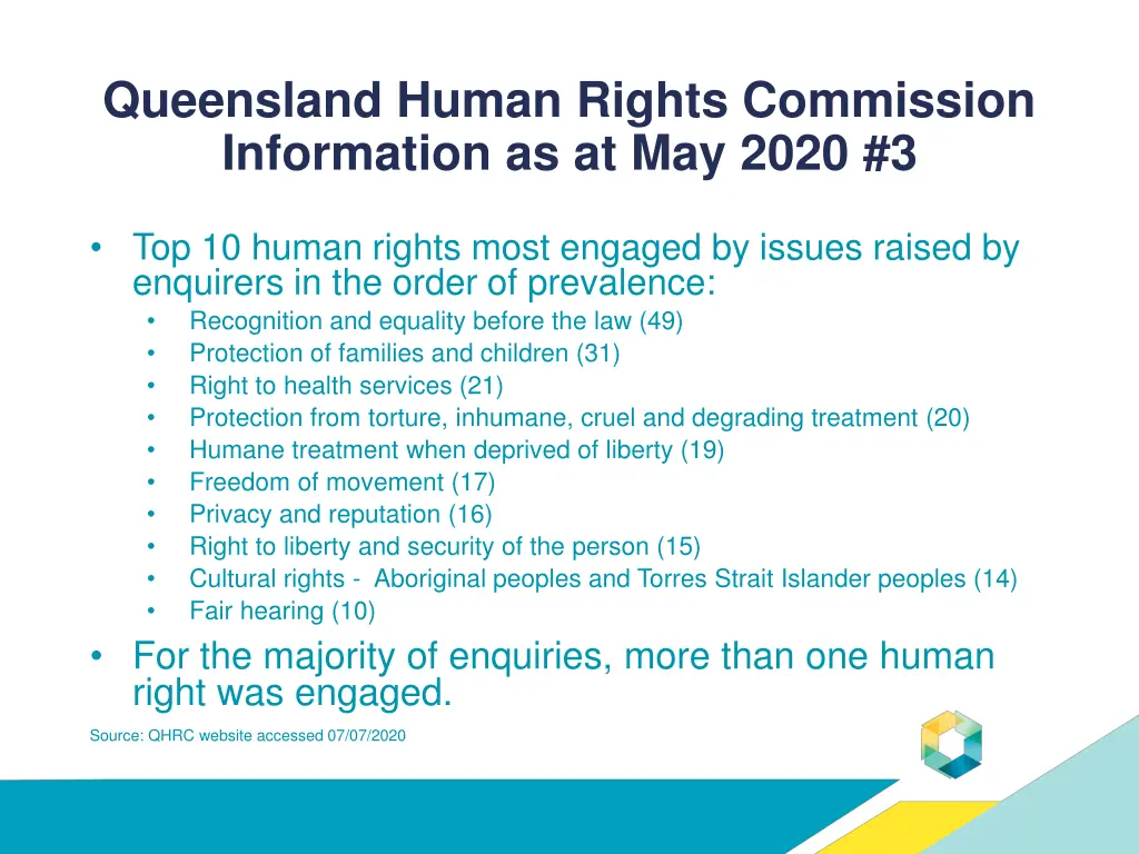 queensland human rights commission information 2