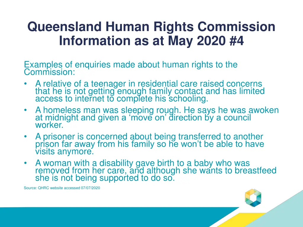 queensland human rights commission information 3