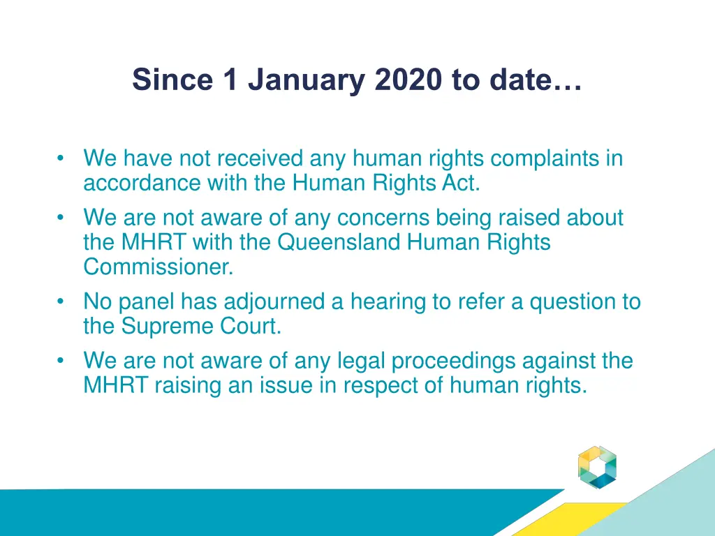 since 1 january 2020 to date