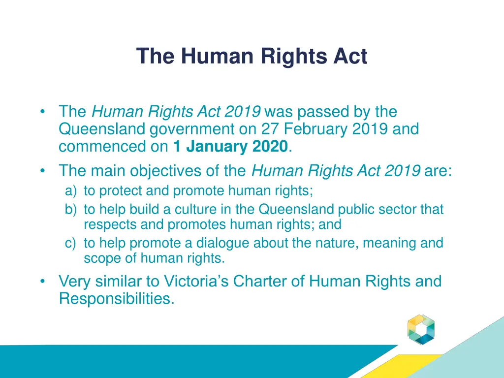 the human rights act