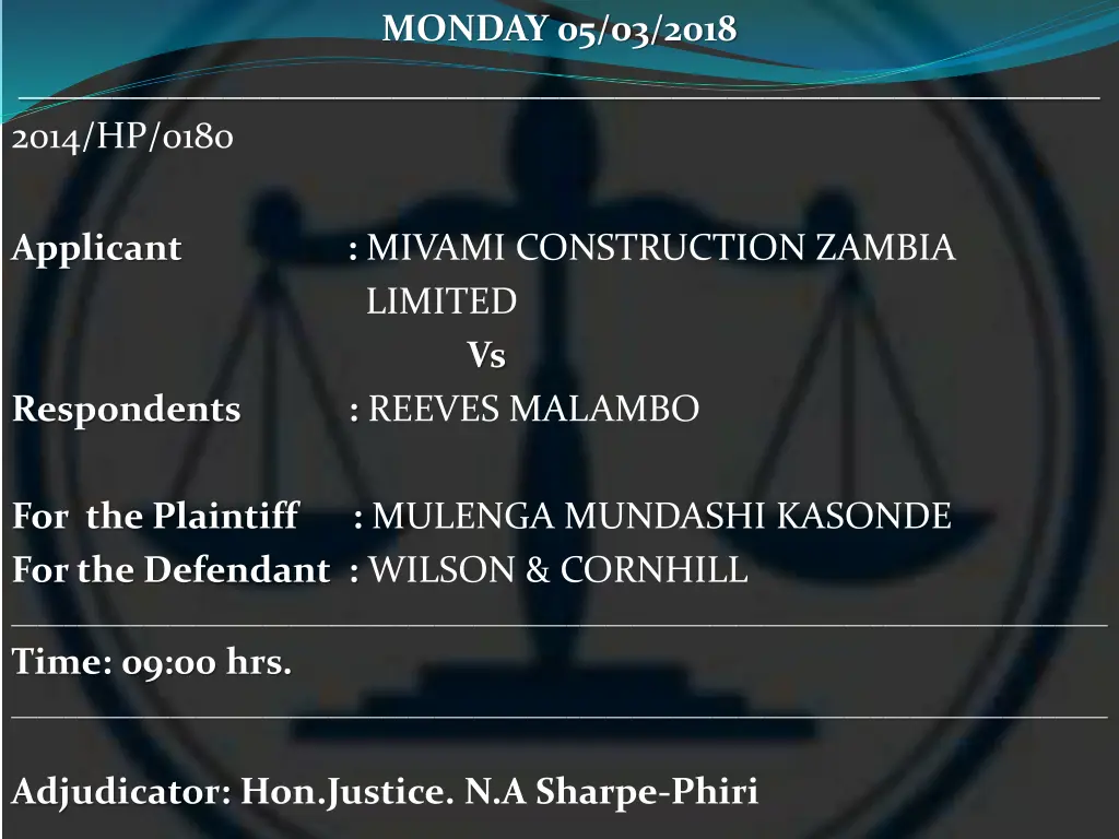 monday 05 03 2018 6