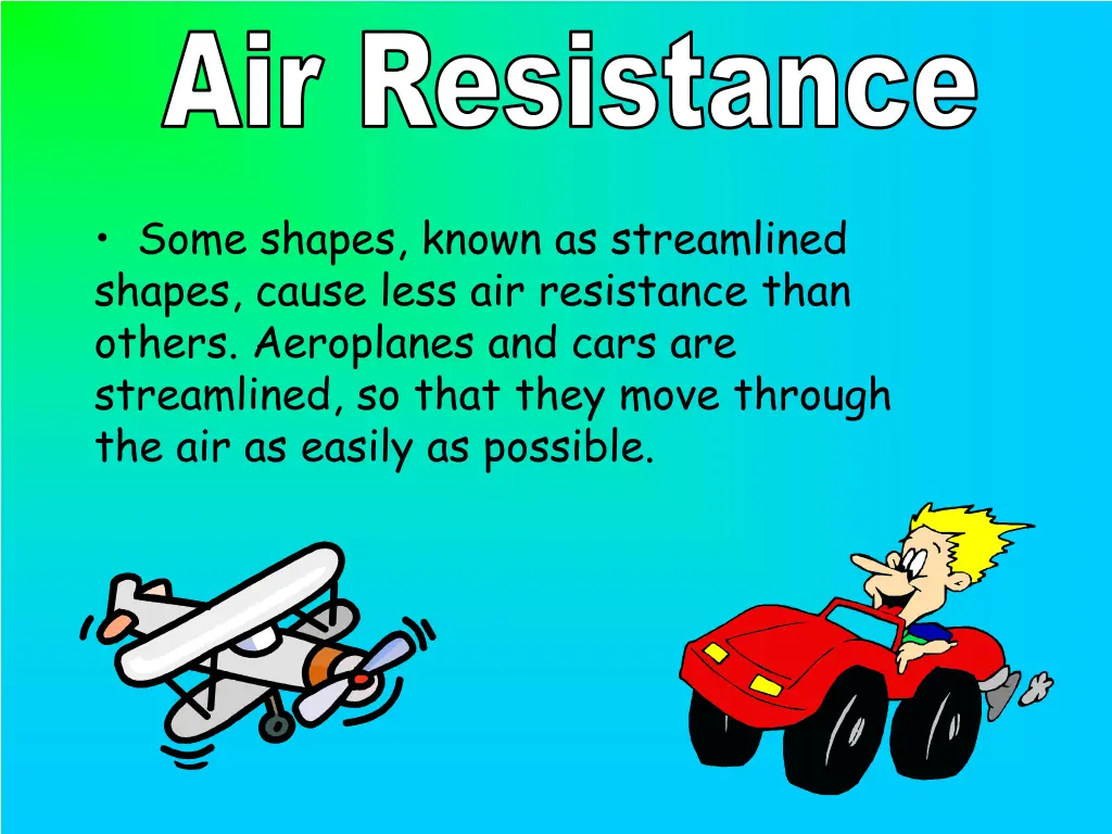 air resistance 1