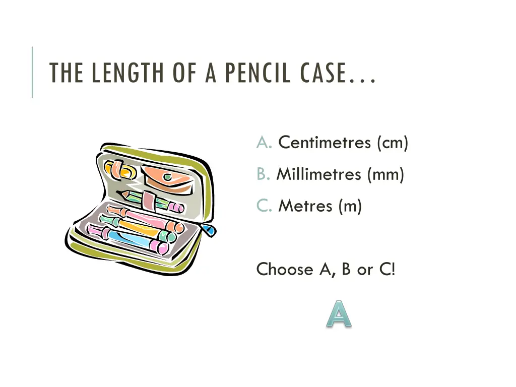 the length of a pencil case