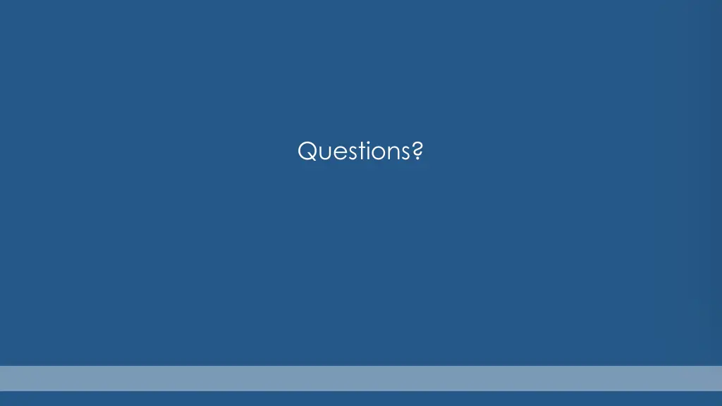 questions