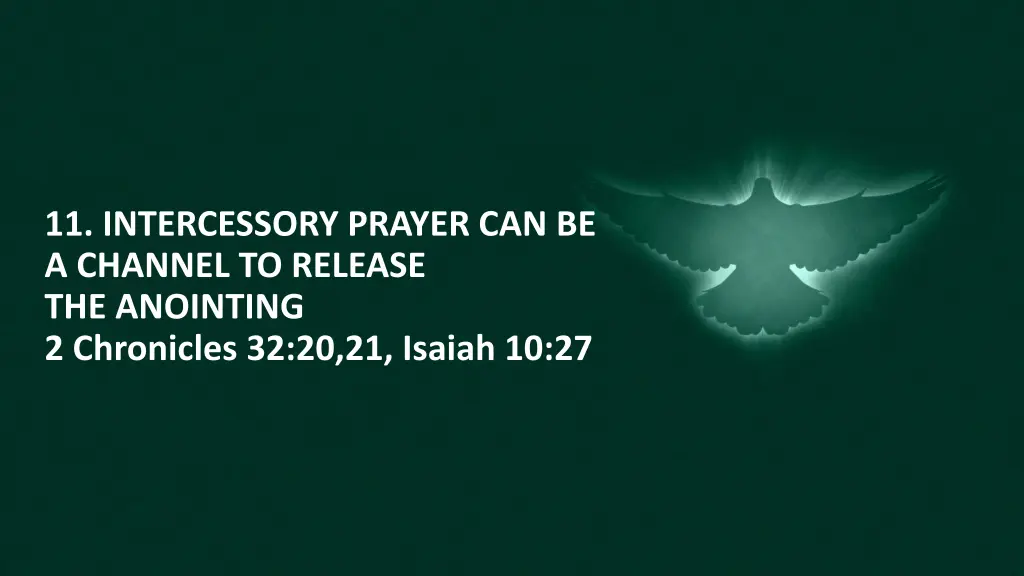 11 intercessory prayer can be a channel