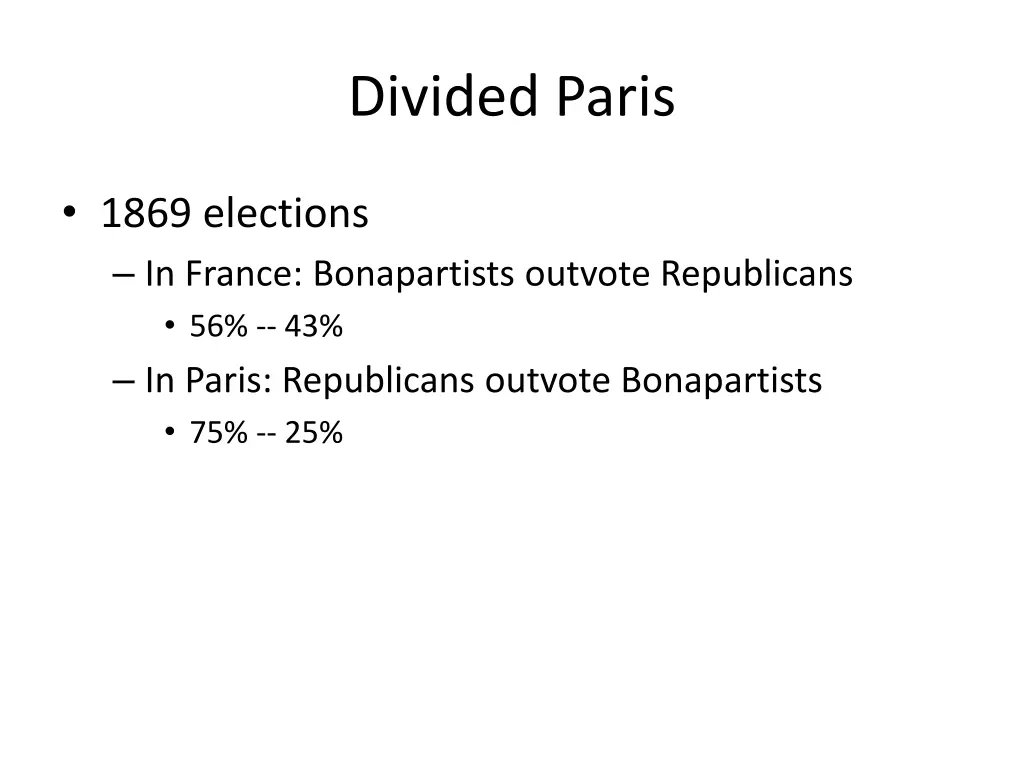 divided paris
