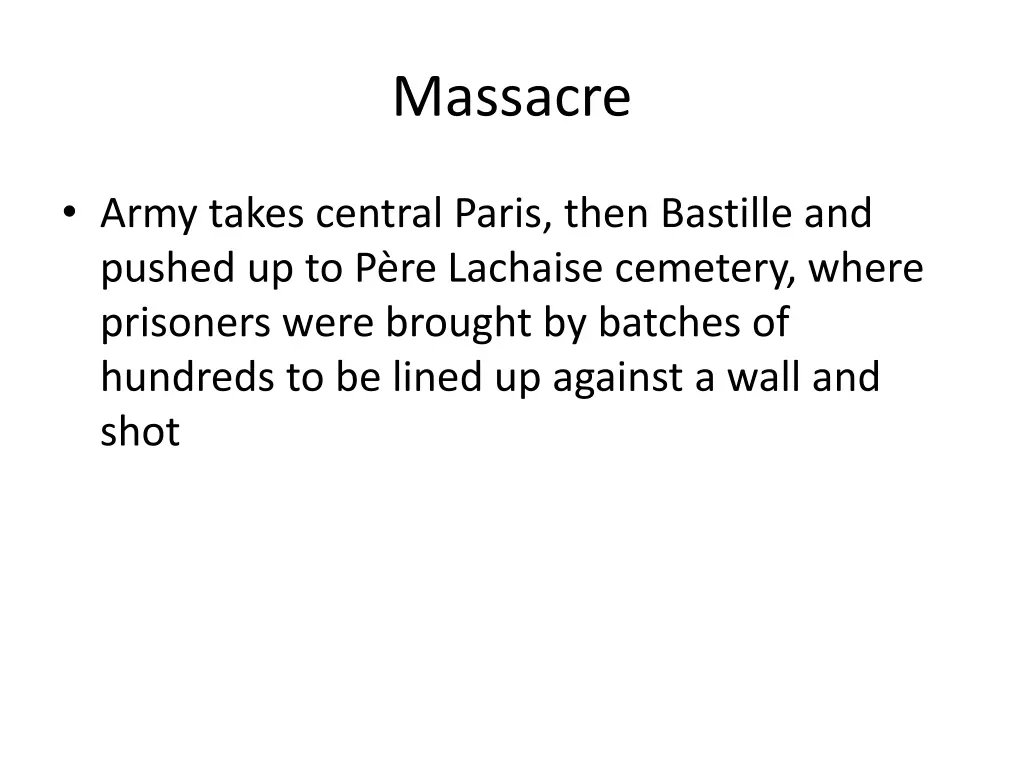 massacre