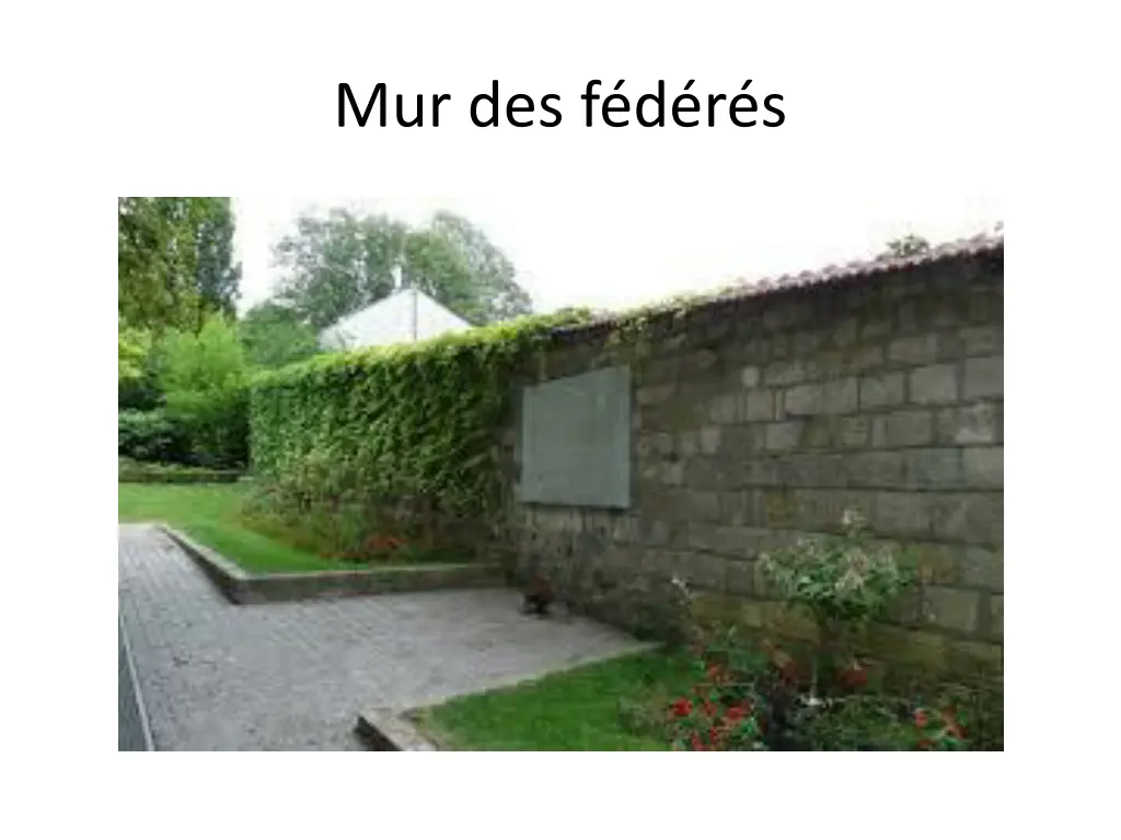 mur des f d r s