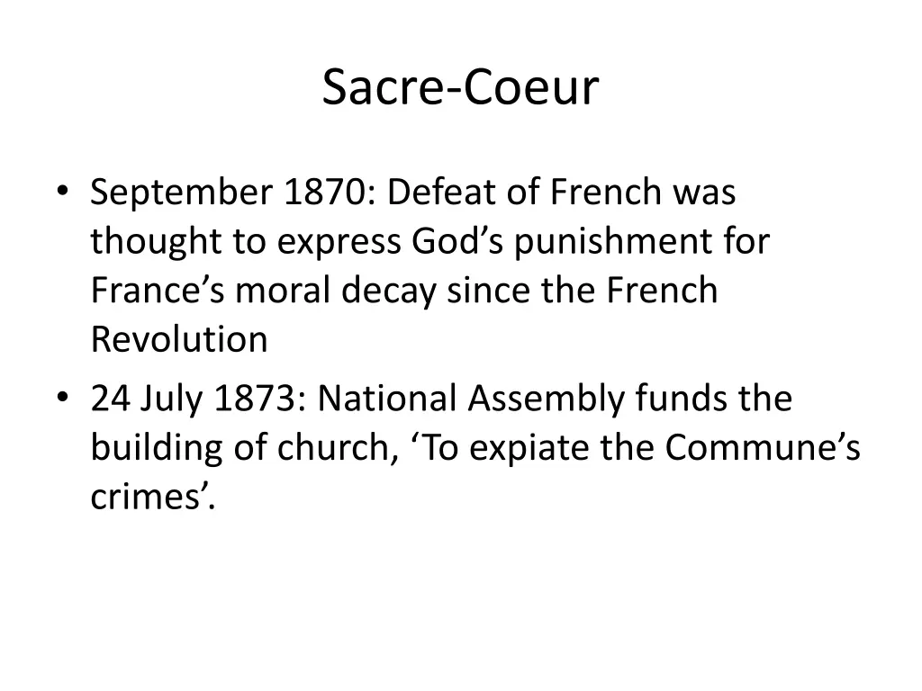sacre coeur