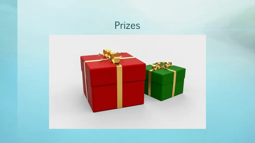 prizes