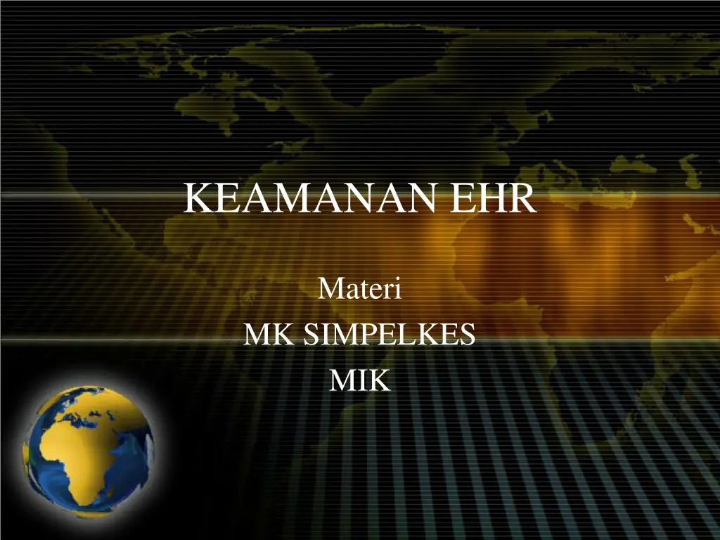 keamanan ehr