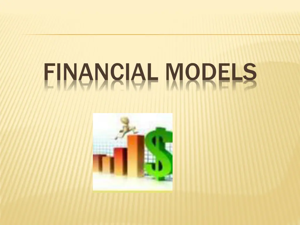 financial models