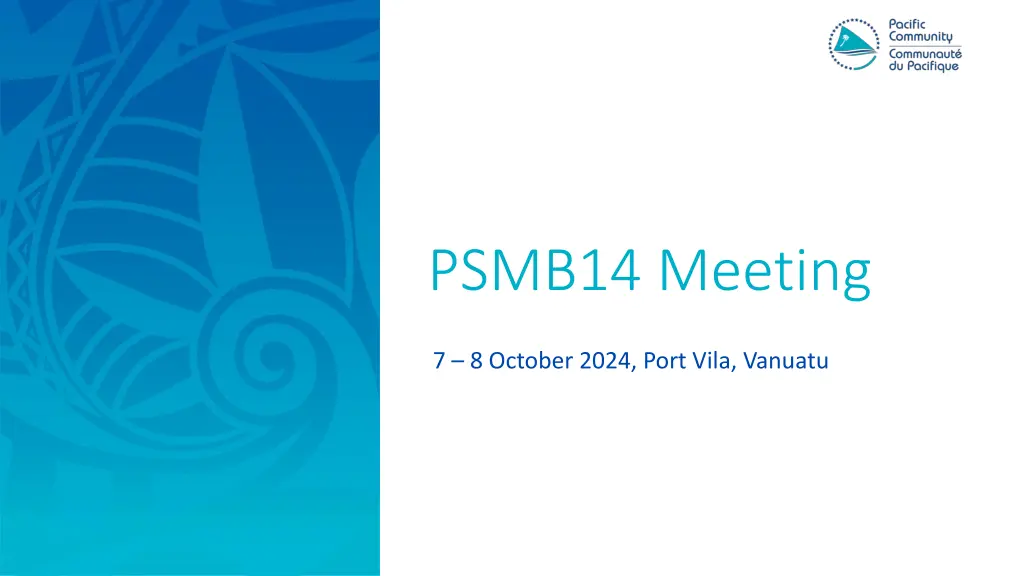 psmb14 meeting