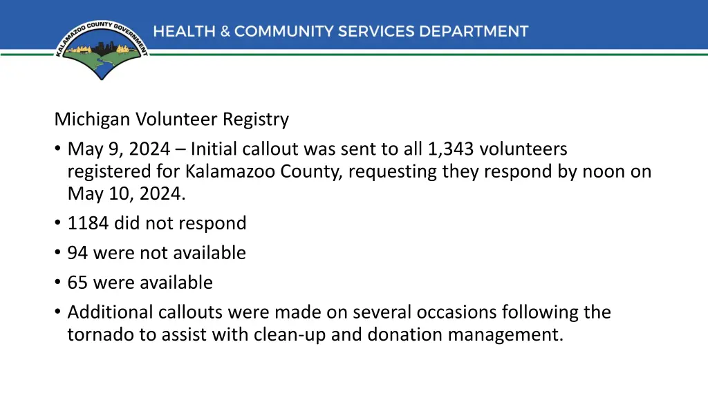 michigan volunteer registry may 9 2024 initial