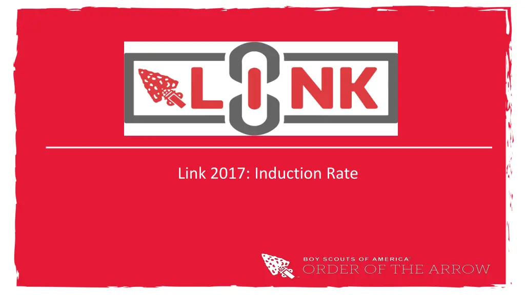 link 2017 induction rate
