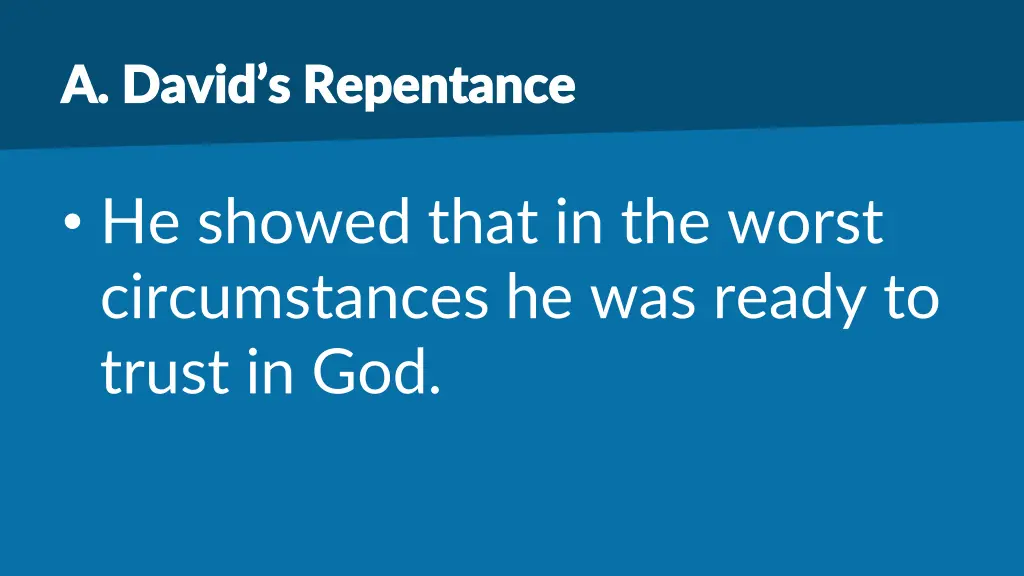 a david s repentance a david s repentance