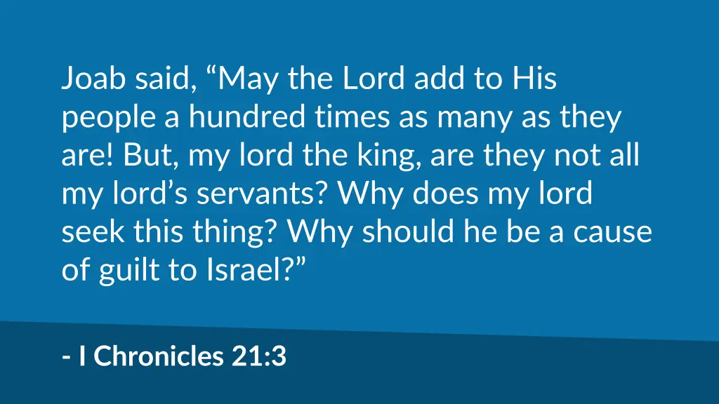 joab said may the lord add to his people