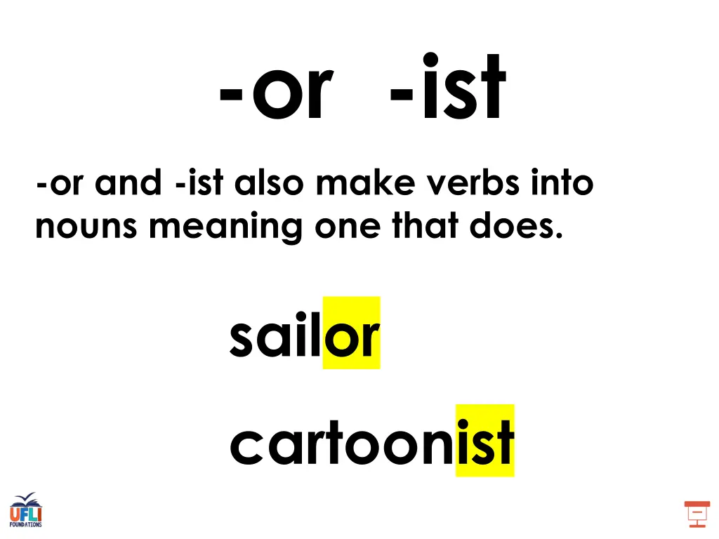 or ist