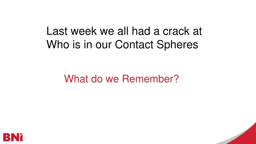 last week we all had a crack