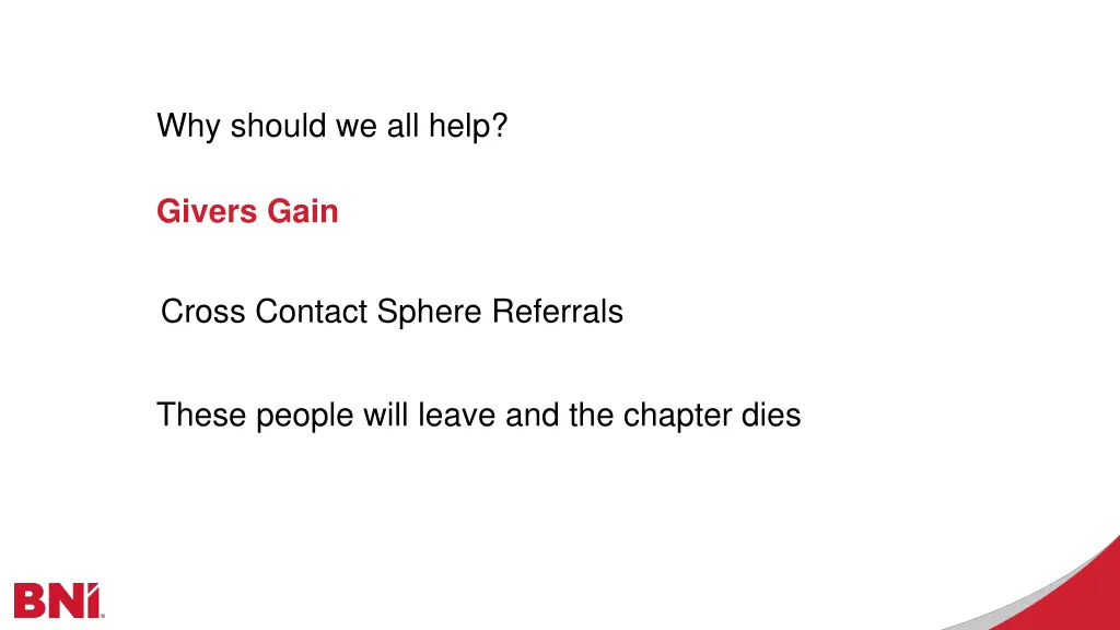 why should we all help