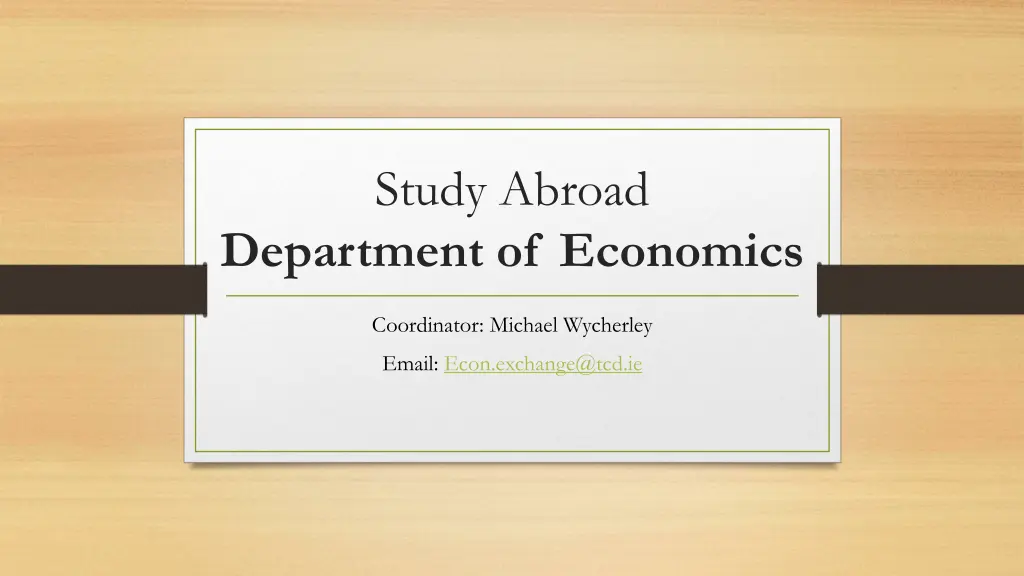 study abroad