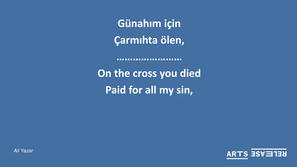 g nah m i in arm hta len on the cross you died 1