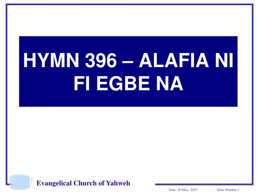 hymn 396 alafia ni fi egbe na