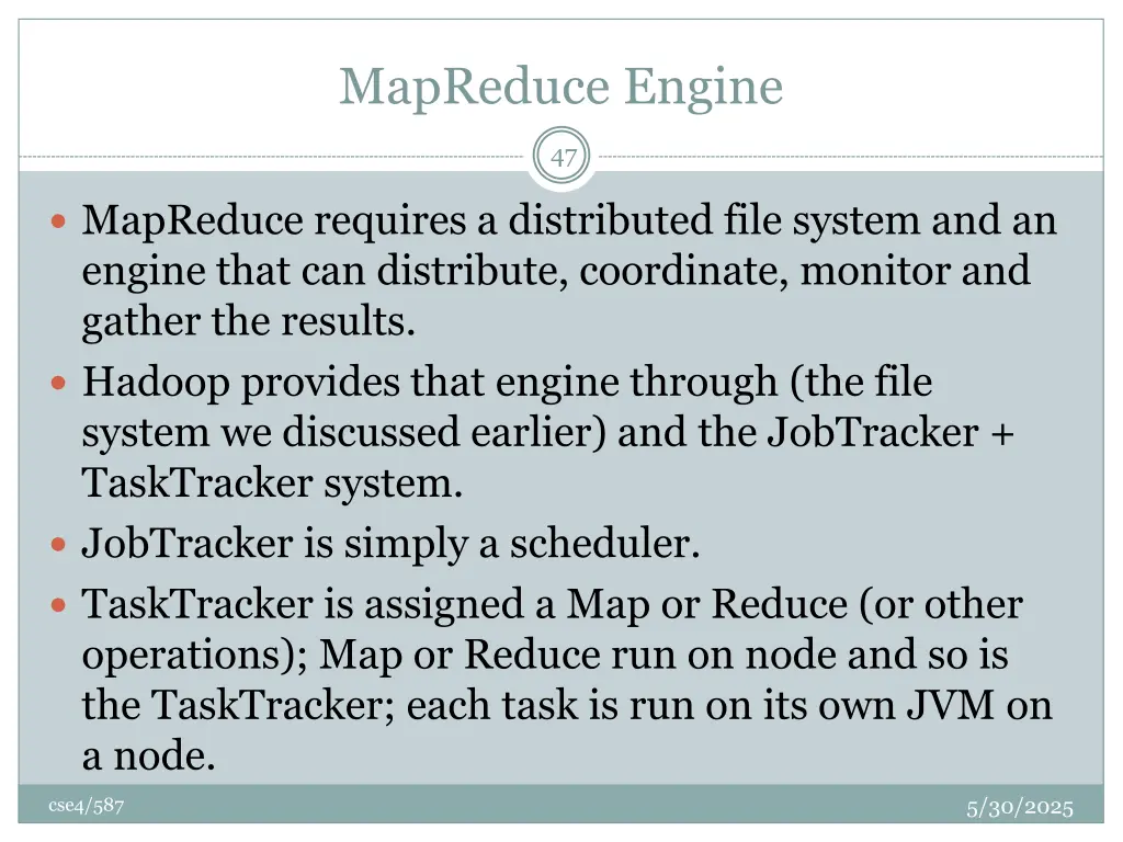 mapreduce engine 1