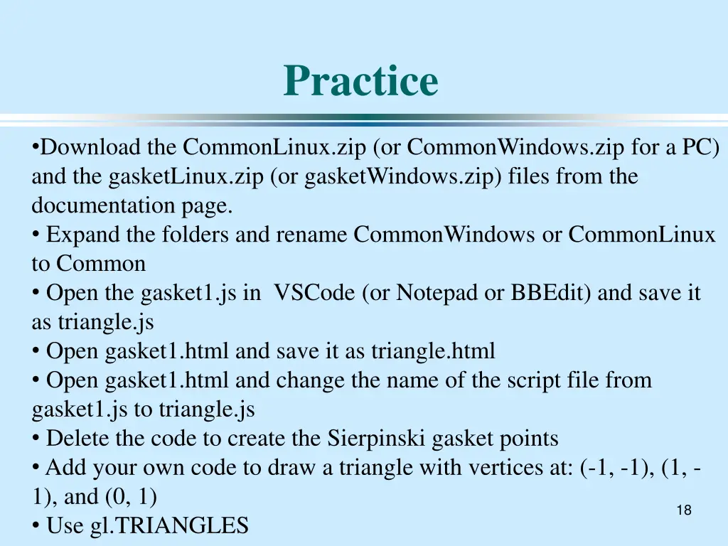 practice