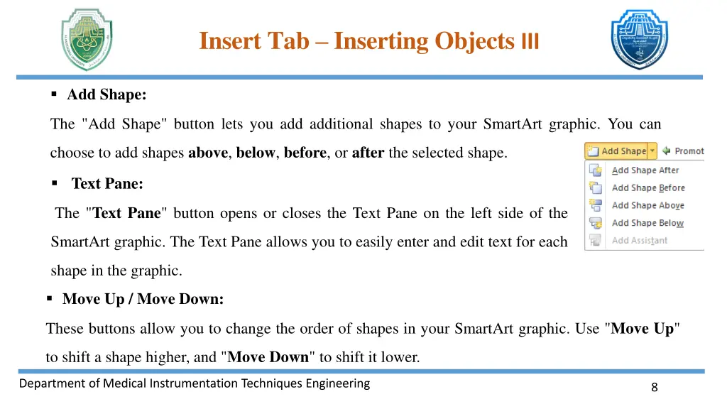 insert tab inserting objects iii 6