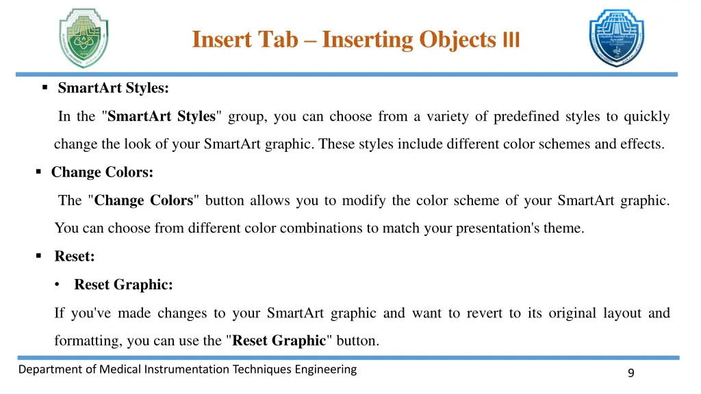 insert tab inserting objects iii 7
