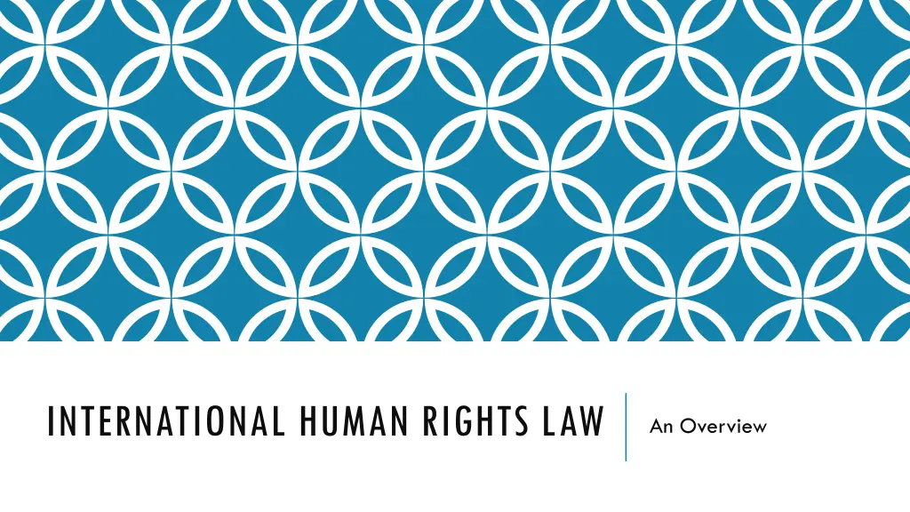 international human rights law