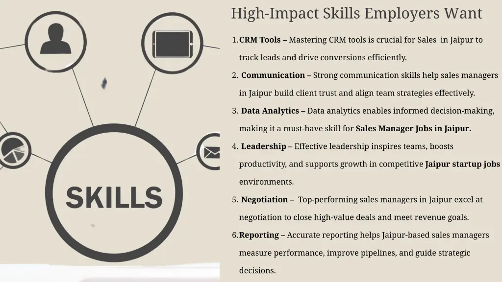 high impact skills employers want