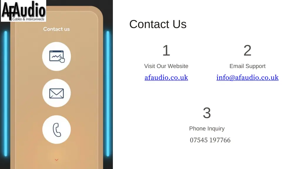 contact us
