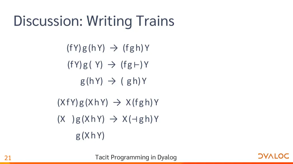 discussion writing trains 6